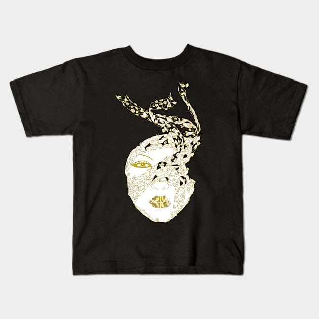 The scattering of beauty Kids T-Shirt by strish